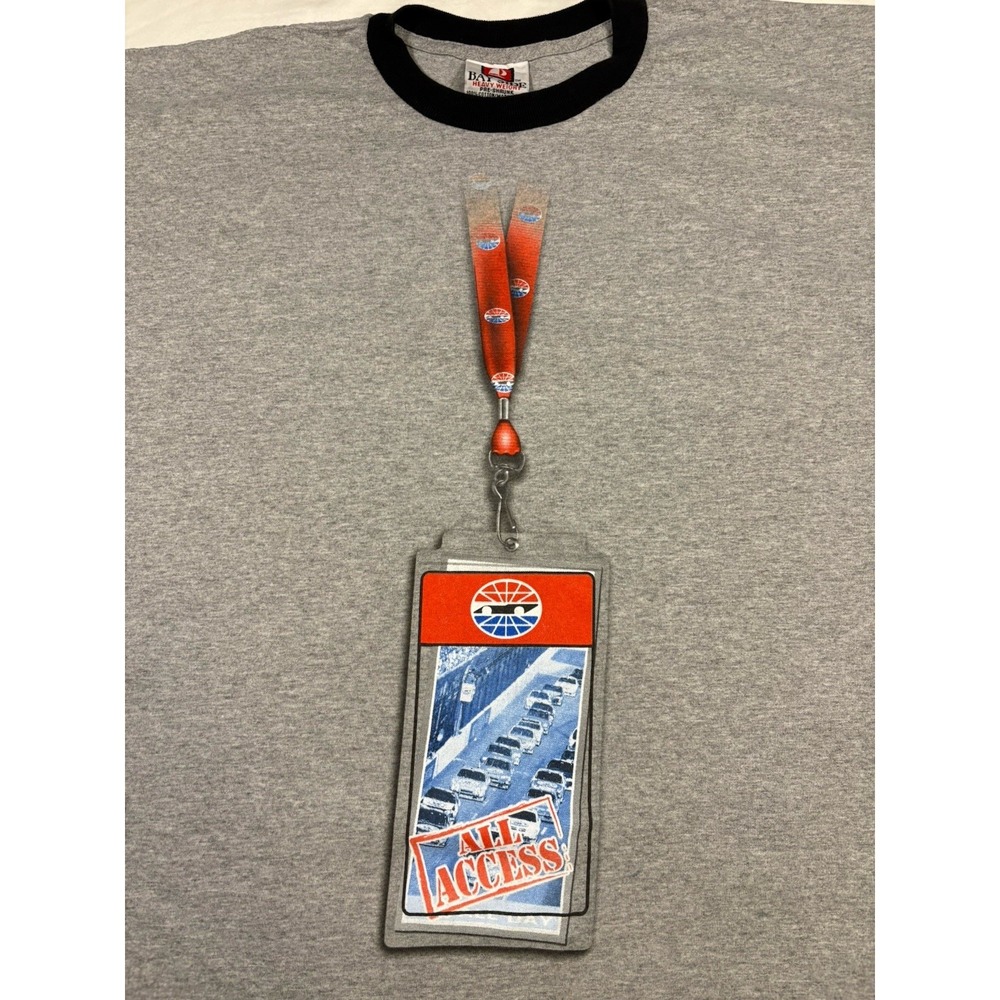 Vtg Bayside All American Race‎ Tour 2009 Tshirt Charlotte Made In USA Large - Picture 3 of 5
